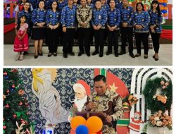 Menyambut Natal, ASN BPBD Minut Gelar Ibadah Bersama