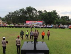 Polres Bangka Siapkan 400 Personel dan Enam Pos Pengamanan Nataru,