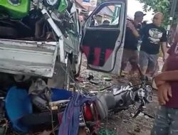 Kecelakaan Beruntun di Jalan Poros Majene–Mamuju, Polisi Lakukan Evakuasi dan Pengamanan