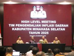 Bupati FDW Ikuti High Level Meeting Pengendalian Inflasi Jelang Natal dan Tahun Baru di Manado