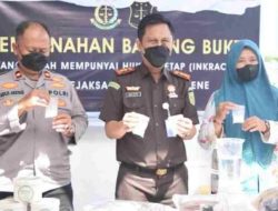 Kejari Majene Musnahkan Barang Bukti 25 Perkara, Tegaskan Komitmen Penegakan Hukum yang Transparan