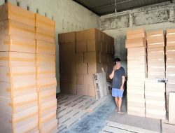 Polsek Binuang Grebek Gudang, Ratusan Dus Rokok Diduga Ilegal Diamankan