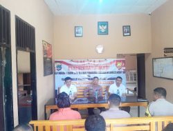 Bidkum Polda Sulteng Sosialisasikan Perkap Bantuan Hukum kepada Personel Polsek Labuan