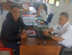 Ketua Serikat Buruh KASBI Minahasa Utara Konfirmasi Pencatatan PKWT di Disnaker Minahasa Utara