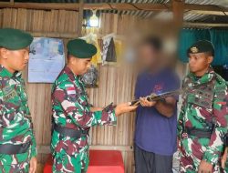 Yonarmed 12 Kostrad terima Penyerahan Senpi