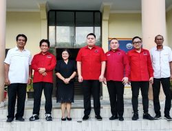 Legislator PDI Perjuangan Kunjungi Kantor Sinode GMIST, Perkuat Silaturahmi dan Komunikasi dengan Masyarakat Sangihe