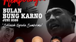 Peringati Bulan Bung Karno, DPC PDI Sangihe, Denny Roy Tampi: Ajak Kader Untuk Menghidupkan Nilai Sejarah Perjuangan